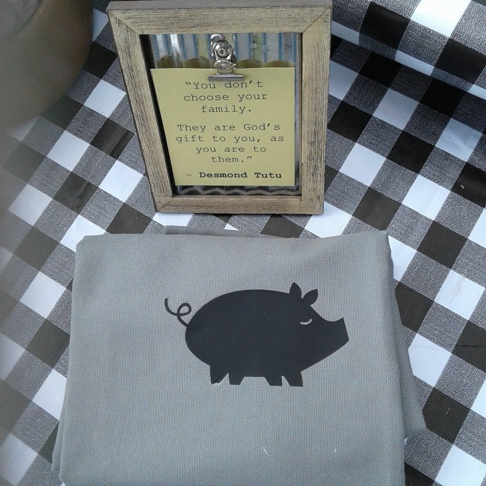 Handmade Graphic Vinyl Pillow Cover 20X20 Grey